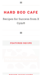 Mobile Screenshot of hardbodcafe.com